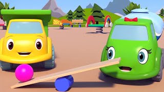 Синий Трактор - Баскетбол 🚜 Развивающие Мультфильмы Про Машинки Для Детей