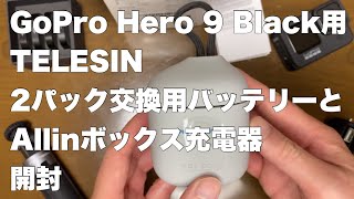 TELESIN GoProHero9 AllinBox バッテリー 開封 Vlog #85