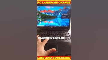Pc 🥰language change shortcut key/English to Hindi typing.#viral #shorts#language #pc