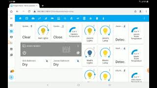 HA dashboards with Hubitat devices
