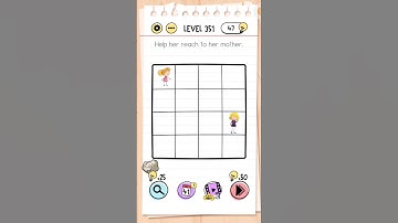 Braintest | Level 351 | Help her reach to her mother #braintest #trickypuzzles #level351