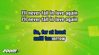 Bobbie Gentry - I'll Never Fall In Love Again - Karaoke Version from Zoom Karaoke