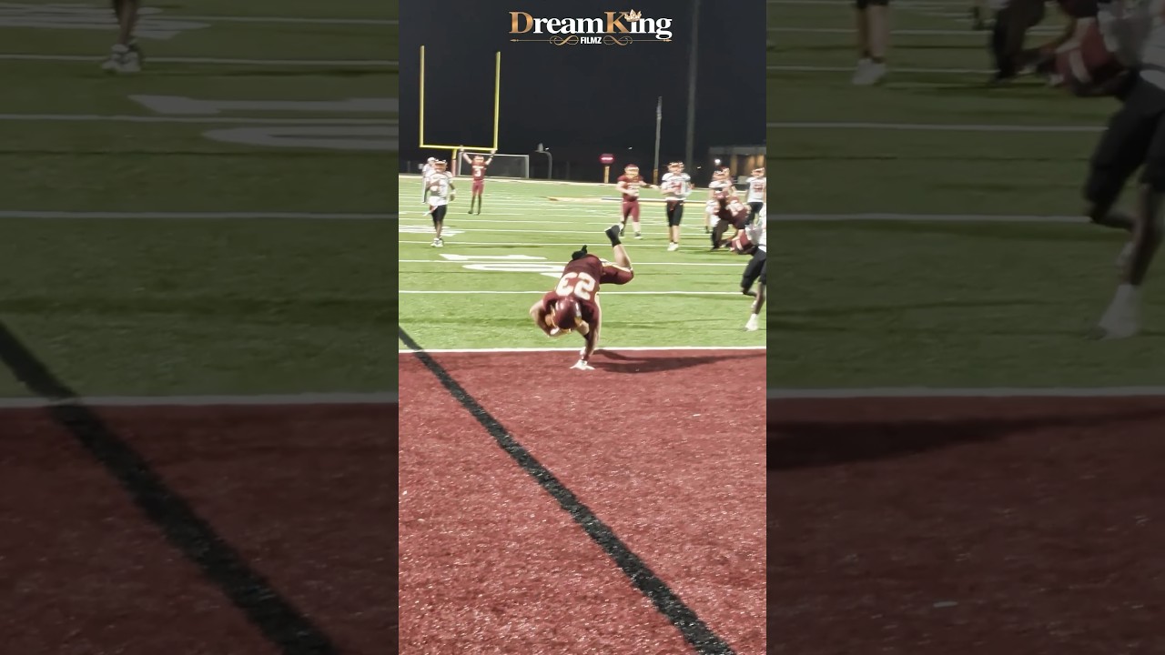 West Nassau Warriors #23 Skyler Freeman TD run vs Umatilla Bulldogs