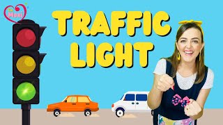 Traffic Light Song - With Tia Mori Green Yellow Red Colors Action Song 