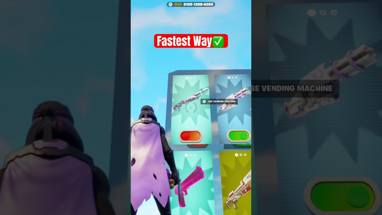 Fortnite Fastest Way to get The impulse Shotgun✅