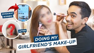 DOING MY GIRLFRIEND&#39;S MAKEUP | HASH ALAWI