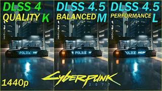 Cyberpunk 2077 Dlss 4 Quality Vs Dlss 4.5 Performance 1440P