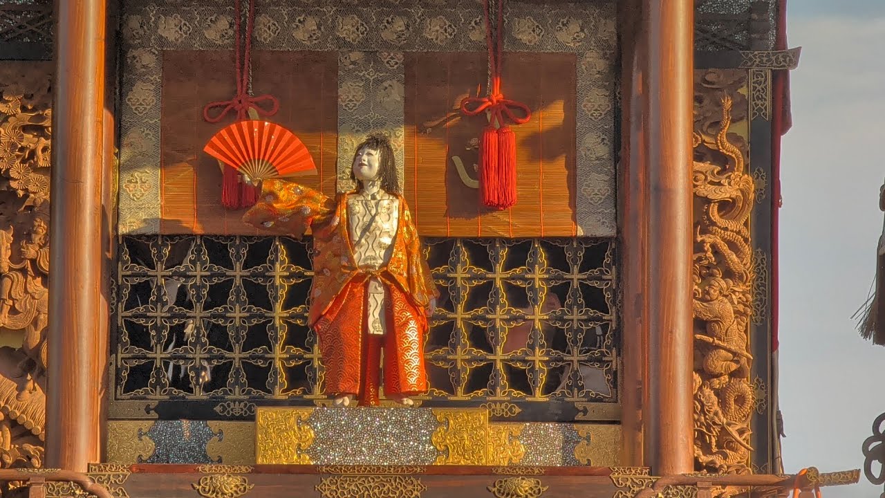2026年 5月5日 半田市 亀崎潮干祭 後の日 8 中切組 力神車 前棚人形