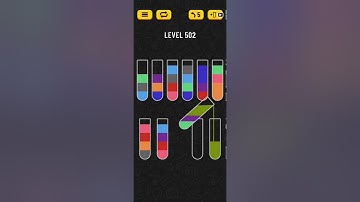 Water Sort Puzzle Level 502 Walkthrough Solution Android/iOS 💦