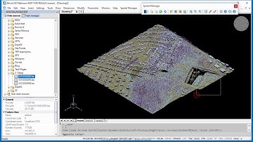 Importing LiDAR data  (BricsCAD) -  Spatial Manager Blog