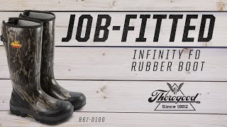 INFINITY FD RUBBER BOOTS – 17″ MOSSY OAK® BOTTOMLAND® / # 867-0100
