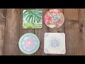 4 Ideas para decorar posavasos de corcho