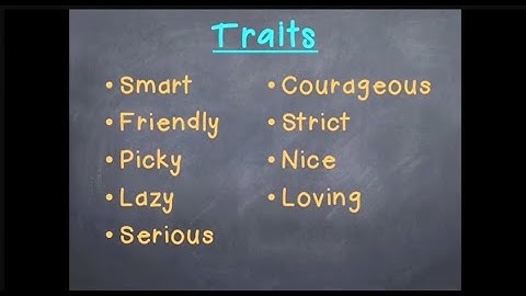 Character Traits | Major Events and Challenges | 2nd Grade Reading | eSpark Instructional Video