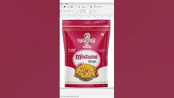 Mixture  namkeen packaging design#packaging #graphicdesign #branding #design #packagingideas#shorts