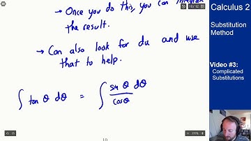 Substitution Method - Video 3 - Complicated Substitutions