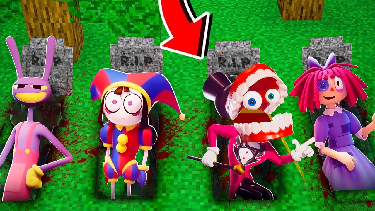 WÄHLST DU FALSCHES DIGITAL CIRCUS GRAB, STIRBST DU 😢(Pomni, Caine, Jax ...