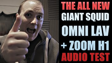 NEW Giant Squid Omni Mic + Zoom H1 Audio Test