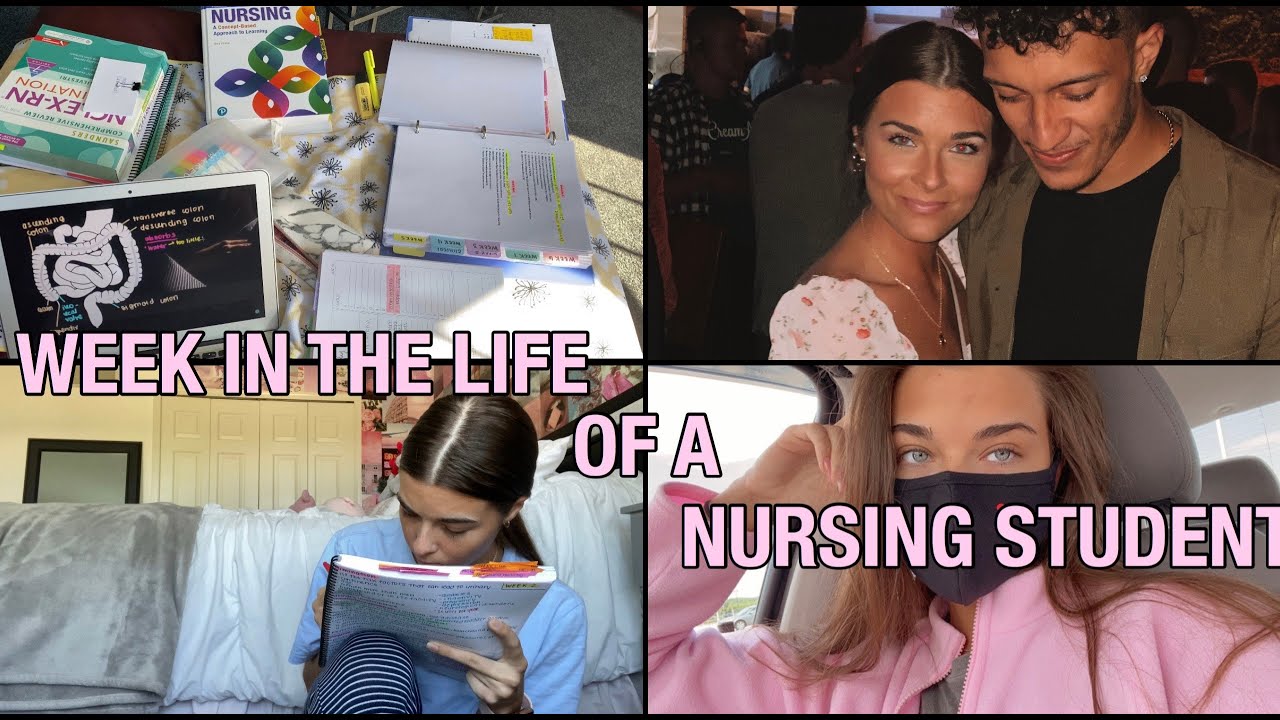 WEEK IN THE LIFE OF A NURSING STUDENT - YouTube