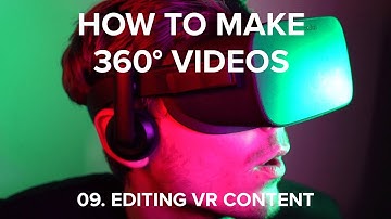 How to Make 360° Videos (VR) Crash Course - 09. Editing VR content with Adobe Premiere Pro