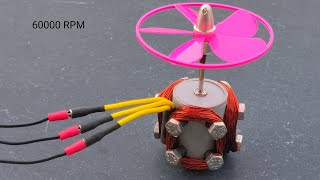 Making 60000 RPM Powerful BLDC Motor