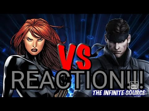 Black Widow vs Solid Snake Rap Battle (Infinite Source) Episode#181