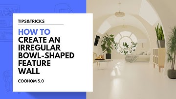 How to Create an Irregular Bowl-shaped Feature Wall