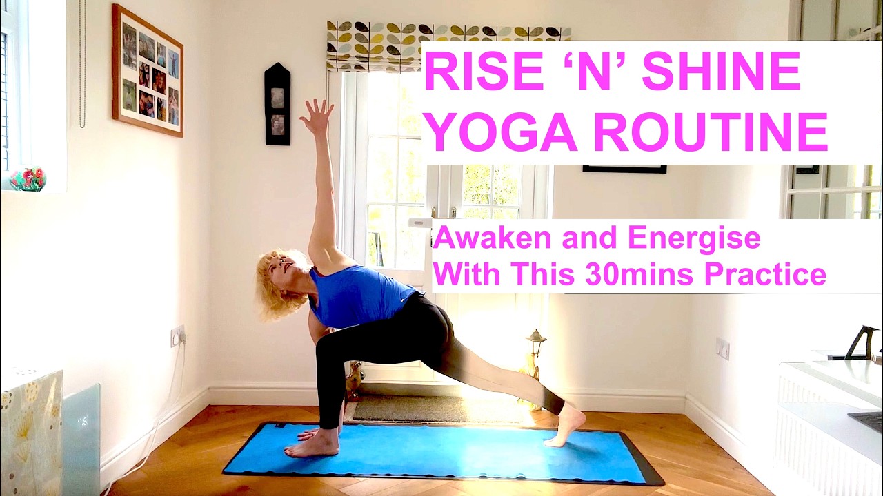 Wake Up and Stretch Out | 30mins morning routine to energise and focus