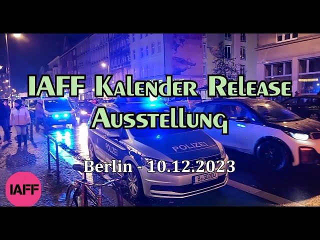 IAFF Kalender Release Ausstellung - 10.12.2023 Berlin