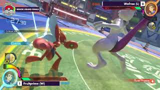 Pokkén Tournament Seniors Grand Finals - Fruitprime vs Wefroe | Pokémon Worlds 2022