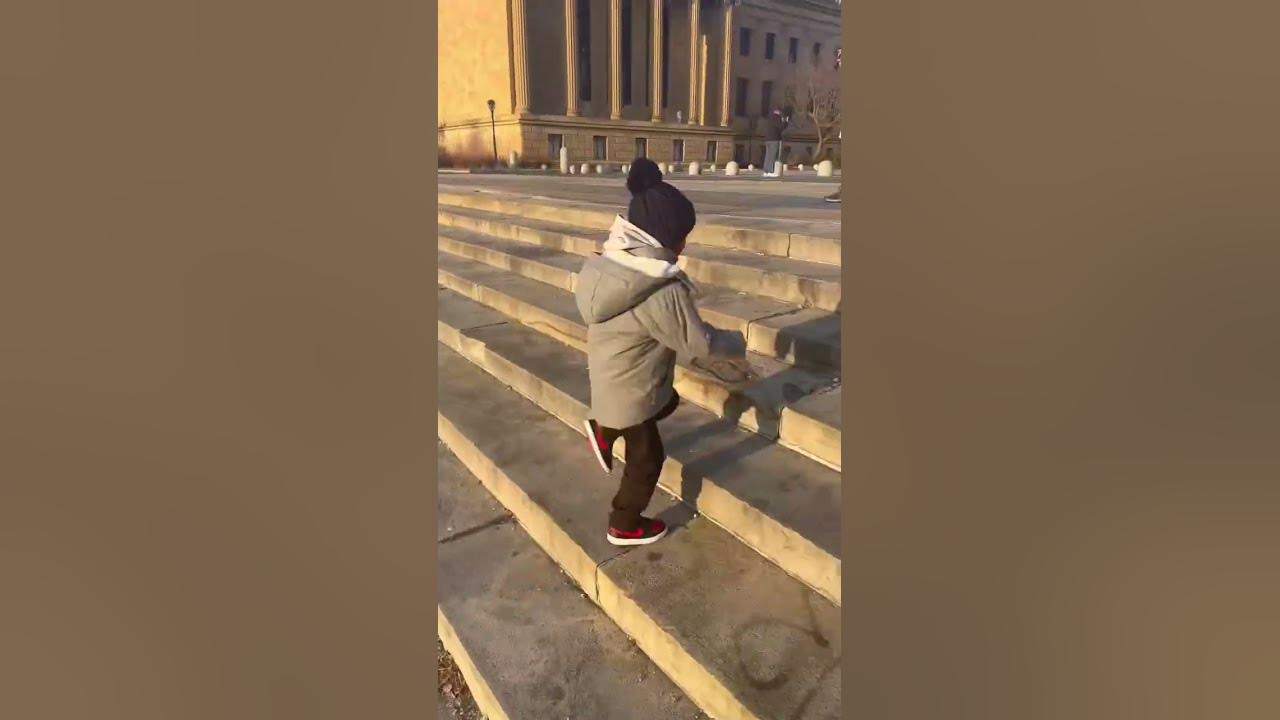 Rocky Steps and Statue #shorts #rockybalboa