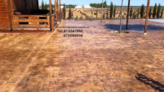 Construccion Hormigon Impreso RIVAS DE JARAMA, Madrid Tel.672247692