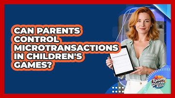 Can Parents Control Microtransactions In Children