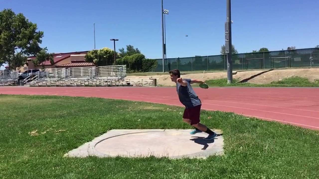 Jacob Franklin Slow Motion Discus Throw YouTube