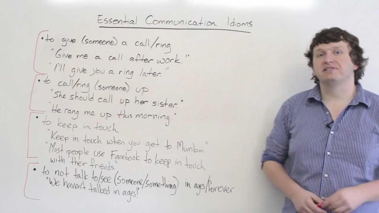 5 Essential Communication Idioms in English