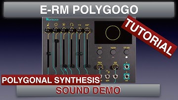 E-RM POLYGOGO oscillator TUTORIAL and sound demo - Eurorack