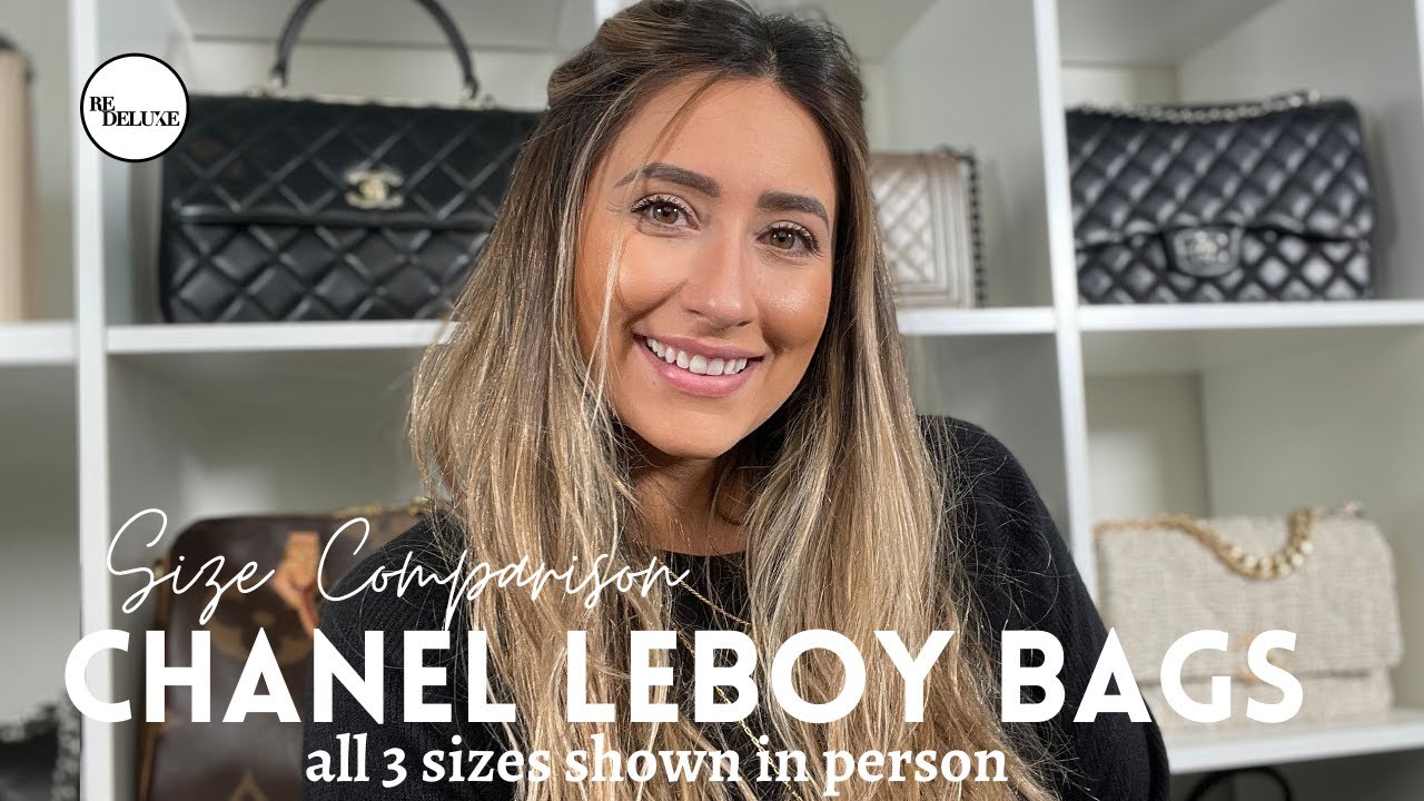 CHANEL BOY Bag Size Comparison/What Fits Inside