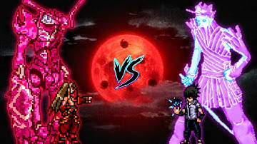 Asakura OP (New) VS Sasuke Rinnegan V2 OP in Jump Force Mugen