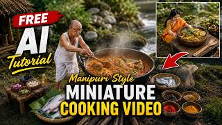 FREE AI Miniature Cooking Tutorial | Get Gemini Pro FREE with MyJio App | English Subtitles screenshot 1