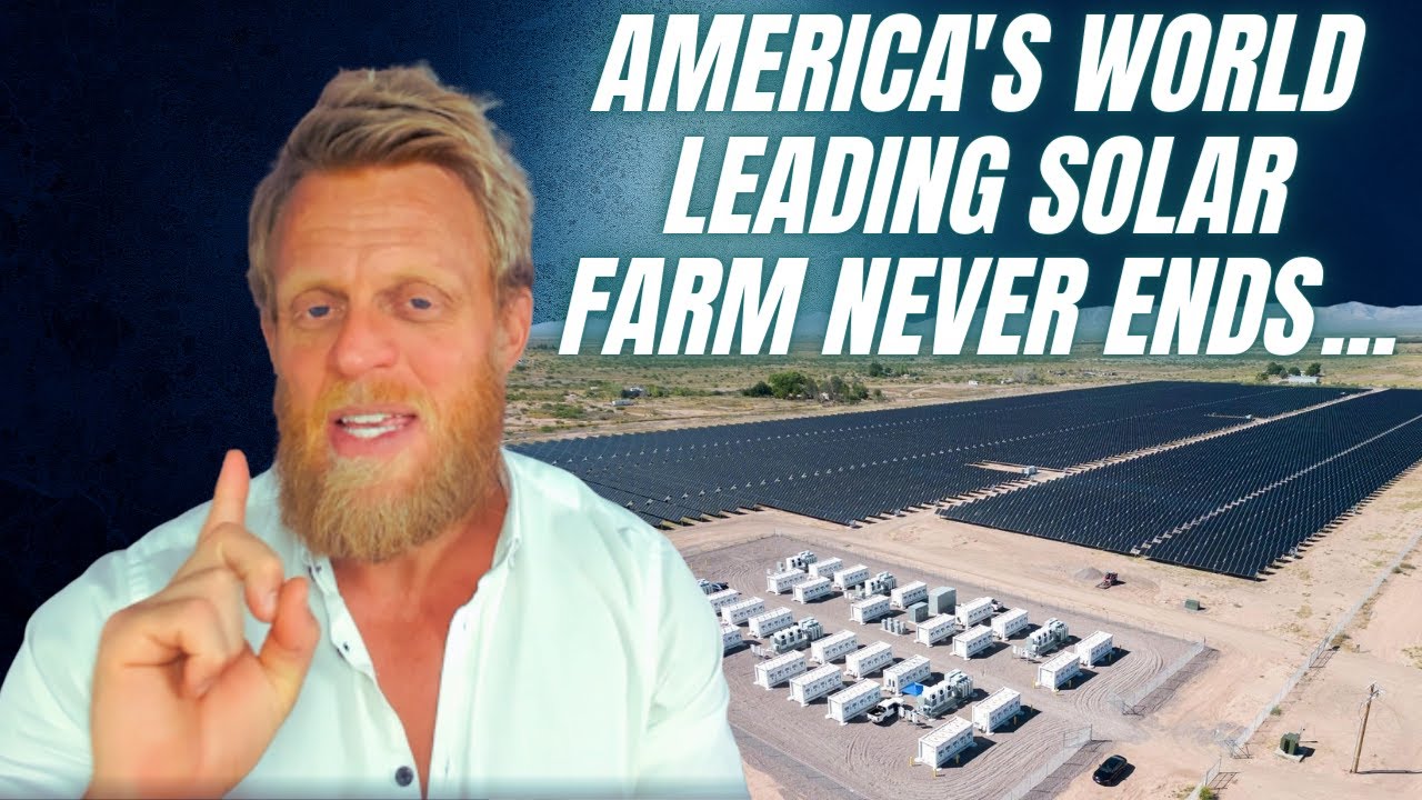 Ready go to ... https://youtu.be/tcFT5kraYpw [ The worldâs largest solar and battery power plant has 1.9 million panels]