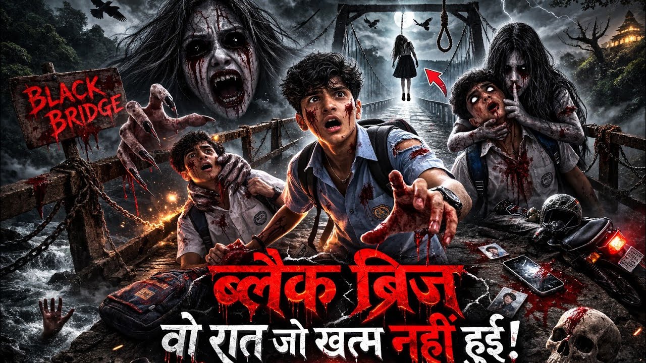 ⚠️मेघालय का ब्लैक ब्रिज – 2025 की सच्ची डरावनी घटना⚠️ ghost 👻⚠️  horror story 