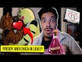 I LET FREDDY FAZBEAR USE THE VALENTINE&#39;S DAY LOVE POTION ON CHICA AT 3AM (THEY FELL IN LOVE!!)