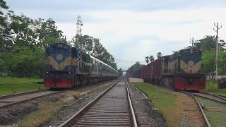 All Locomotives of WDM-3A 6501-6526 ||10 High speed Intercity Trains || Speed || Curve | Track Sound