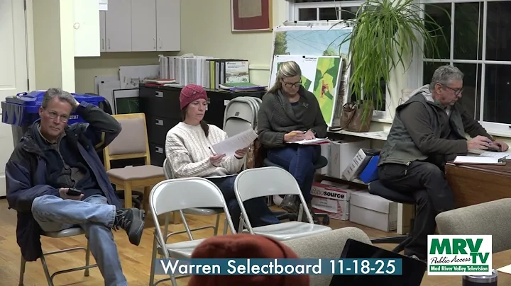 Warren Selectboard 11-18-25