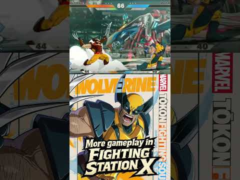 Wolverine Gameplay Marvel Tokon Fighting Souls AMAZING 002 #shorts #marveltokon