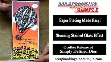 #368  Four Easy & Affordable Techniques with Peel Off Stickers  & New Exclusive Simply Defined Dies