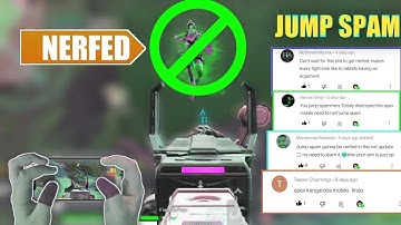 JUMP SPAM NERFED SO NOW WHAT?? DO STRAFING INSTEAD🔥 APEX LEGENDS MOBILE 🇮🇳