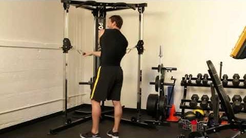 Powertec Functional Trainer Shoulder Blasters with Ian Lauer Arnold Schwarzenegger Disciple