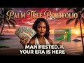 Luxury Affirmation Song to Attract Wealth | 💸 Palm Tree Portfolio Lyric Video | Soft Life Season