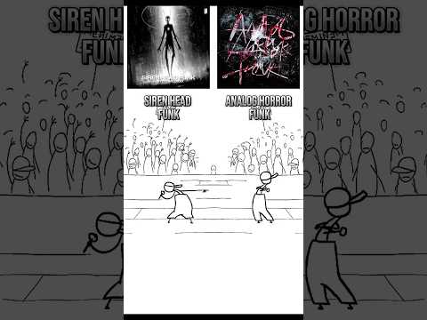 SIREN HEAD FUNK Vs ANALOG HORROR FUNK Shorts Shortsfeed