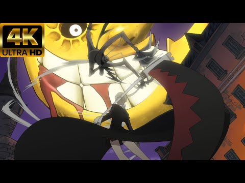 Maka vs Jack the Ripper 4K Short Highlight - Soul Eater EP 1 Yutaka Nakamura